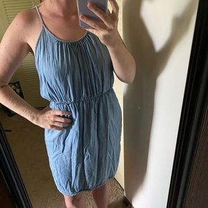 Strappy Denim dress